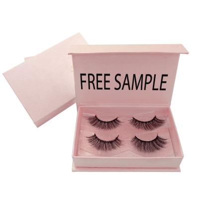 China Full Eyelash Packaging Box Faux Mink Lashes Eyelashes Mink 3D Eyelash Vendor for sale