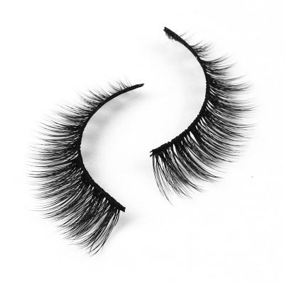 China Full Good Selling Faux Silk Mink Lashes Vegan 3D Eyelashes for sale