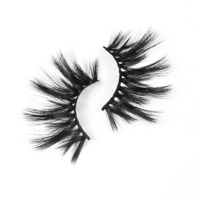 China 25mm Full Custom Eyelash Lashes Wholesale Box Fiber Eyelash Wick Vendor Package for sale