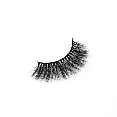 China New Arrival Full Highlights Case Custom Fiber Mink Hair False Eyelashes for sale