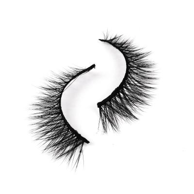 China Free Sample Wholesale 3D Full Fiber Mink Eyelashes Custom Eyelash Packaging for sale