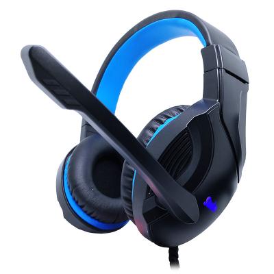 China Best Comfortable Wearing Stereo GH-12 3.5mm Noise Cancel Headphone Game With MIC LED Light For Switch PC Gaming Headset for sale