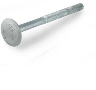 China STAINLESS STEEL SUPPLIER TIMBER BOLT WITH NUT AND GASKET AROUND GALVANIZED LONG NECK HEAD BOLT FIN BOLT for sale