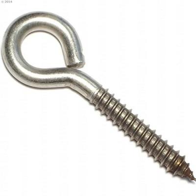 China China carbon steel metal eye screw ss304 hook eye screw self tapping wooden eye bolt lag screw for sale