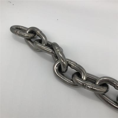 China Drag High Quality Heavy Steel Carbo Link Chain Iron Proof Steel Single Coil Chain NACM96G30 for sale