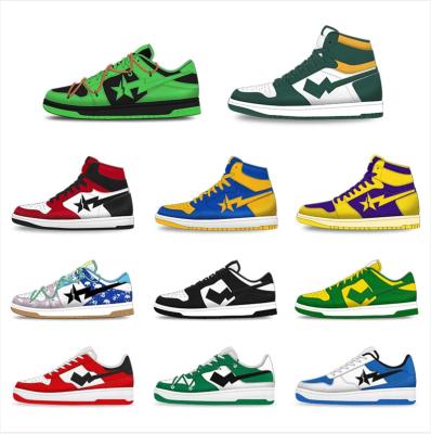 China EVA Hot selling brand Retro 1 high basketball shoes Fashion style outdoor running shoes TRAVIS X Aj SB1 LOW OG REVERSE MOCHA AJ1 for sale