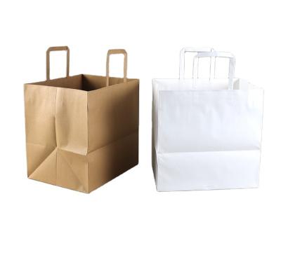 China High Quality Customized Recyclable Factory Kraft Paper Shopping Bags for sale