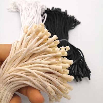 China Sustainable high quality custom apparel seal string tag apparel tag seal string string for sale