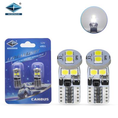 China Canbus Car Led Light Supplier Lampu T10 Led Canbus T10 W5W With Width Voltage for sale