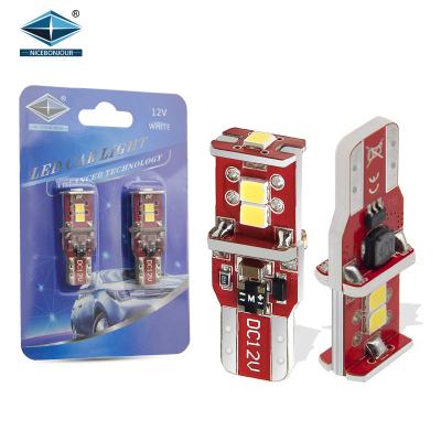 China High Quality Canbus 2835 5SMD Canbus T10 Automotive Bulb Led Lights For Car for sale