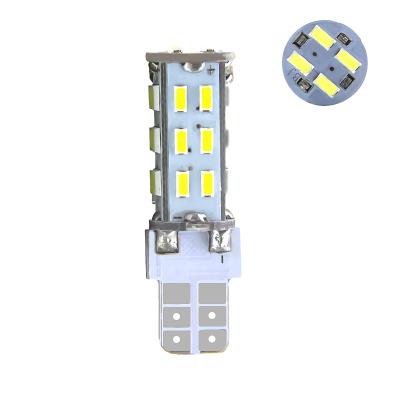 China Factory Direct Sale 240LM 12v Automotive Canbus Factory 3014 28 SMD t10 Interior License Plate Lamp 168 Led Car Light Bulb for sale