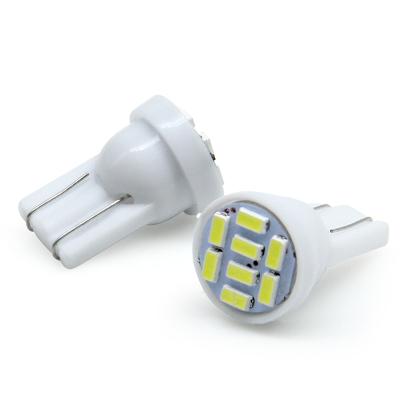 China Single Style Bulbs Maker 3014 Auto License Plate Light 8Smd Led Reverse T10 Bulb For 12V for sale