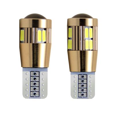 China NEW auto light 12v 24v wy5w w5w t10 bright canbus lighting system smd4014 pcb led bulbs canbus car interior parts led car t10 led lamps for sale