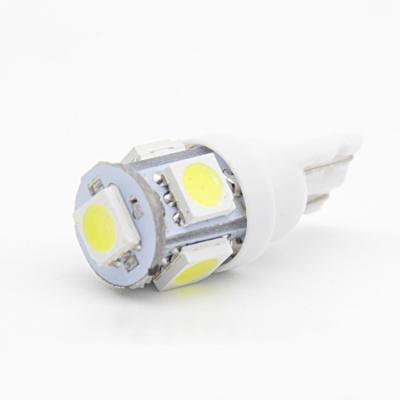 China Simple style OEM auto bulbs led car 5050 5 w5w smd T10 led interior car automotive light wedge t10 led bulbs accessories for sale