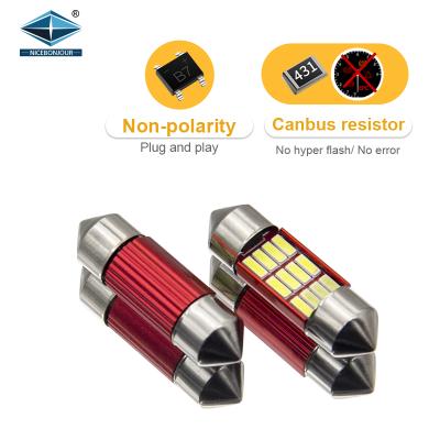 China Canbus High Performance Price Ratio C5W Led Canbus Festoon Led 31mm 36mm 39mm C10W 4014 41mm Car Interior Lights Error Free for sale