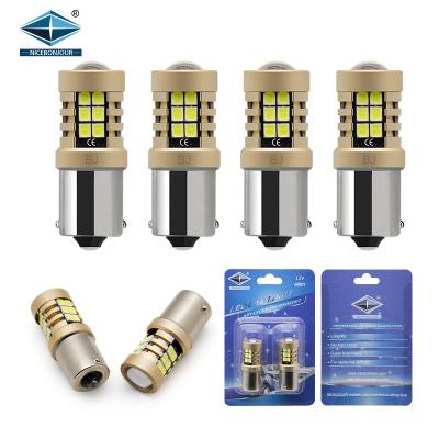 China Wholesale White 2835 Non-Polarity 21SMD Led Turn Signal Light 7440 1156 1157 Reversing For Car for sale