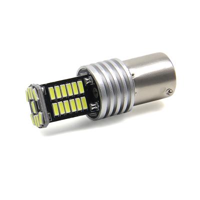 China Non-polarity 1156 BA15S 4014 45 SMD led car turn signals 1157 BAY15D 3156 bulb 3157 7440 7443 for sale