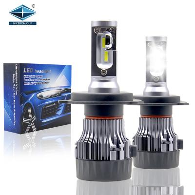 China Car Led Headlight Customize 5000lumen 30w 6000k 3800k 3000k H4 Led Car Bulb Mini H3 H11 9005 H7 Led Headlight H7 9006 880 H7 Led for sale