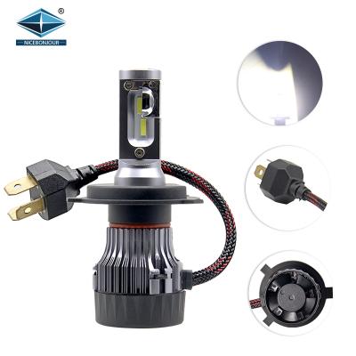 China Car Led Headlight OEM ODM Mini H4 H7 H11 9005 9006 9004 9007 Auto Car Led Headlight Bulb Bulbs For Car Motorcycle for sale