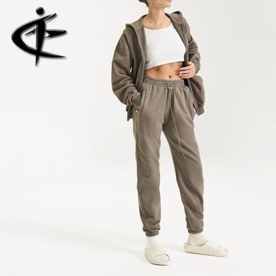 China Custom Logo Women Sweatsuit Set Tracksuit For Anti-pilling Wholesale Hoodie High Quality Tracksuit for sale