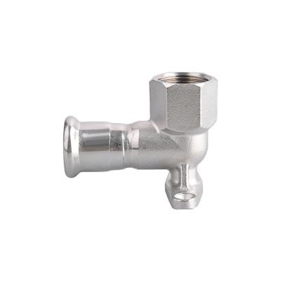 China Water System Pipeline China Factory Stainless Steel Press Fittings Female Threaded 304 With DVGW CSTB&WRAS for sale