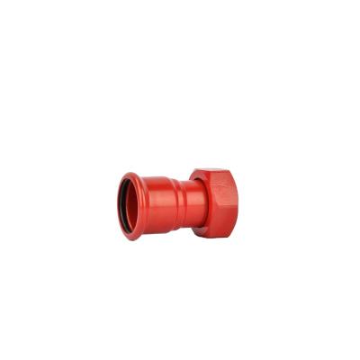 China Professional Fire Fighting Piping System Fire Fighting Carbon Steel Threaded Union With Female Swivel Nut for sale