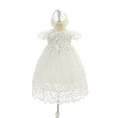 China 2021 New Design Breathable Wholesale 1year Short Sleeve Baby Dress Kids Dress For Baby Princess for sale