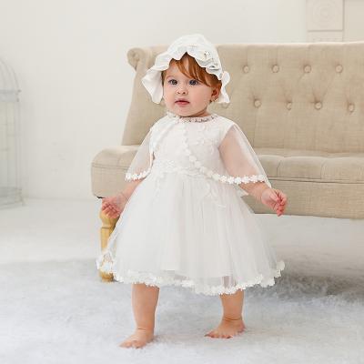 China Breathable online in stock 1 year old birthday party dress little baby dress princess for sale