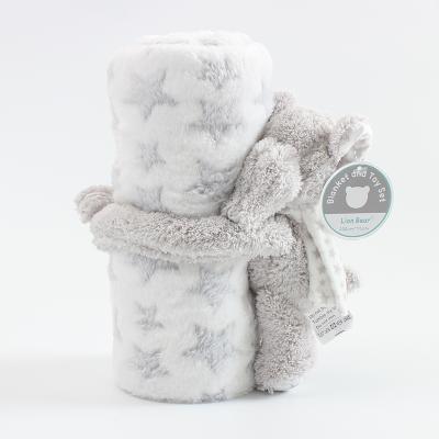 China Good Quality Baby Plush Blanket PORTABLE Fleece Baby Wrap Covering For Four Seasons for sale