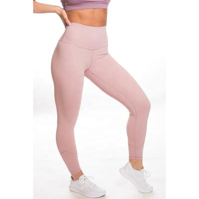 China Solid Women High Waisted Workout Fitness Yoga Leggings Antibacterial for sale