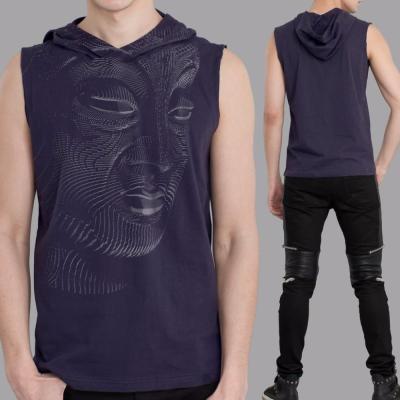 China Anti-pilling Men's Hoodie Cotton Gym Sleeveless Vest For Men's Sweatshirts Wholesale Hoodie for sale