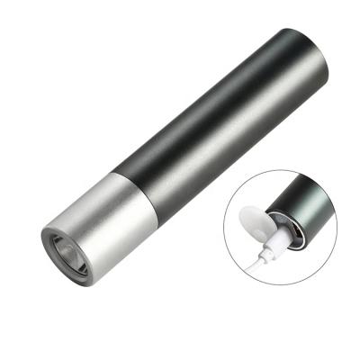 China Rechargeable Mini Led Flashlight USB Power Bank/Mini/USB Power Bank New Function Promotion Gift With Led Torch for sale