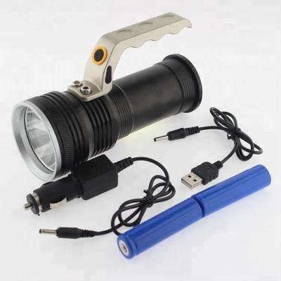 China Super Bright Emergency Magnet Aluminum Handle Flashlight With Side COB for sale