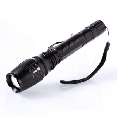 China Zoomable Led Super Bright 18650 Batteries Torch T6G-2 XML-T6 Powerful Rechargeable Light Super Bright Flashlight for sale