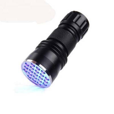 China Ultraviolet Black Light Detector 21LED 395 Nanometer UV Black Emergency Flashlight for Dog Urine Pet Stains and Bed Bug for sale