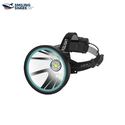 China Factory Supply Strong Light Weight USB Rechargeable Sensor High Power Camping Rechargeable Led Headlamp for sale