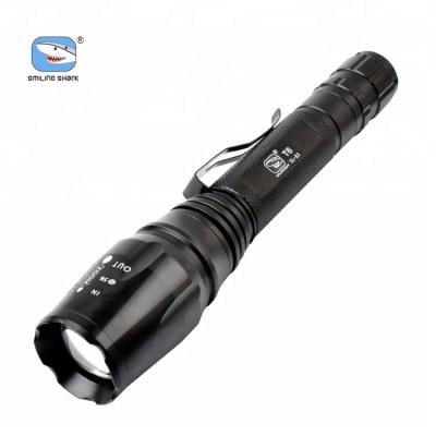 China T6 Police Camping Torch Waterproof Powerful Rechargeable Tactical Light Led Flashlight for sale