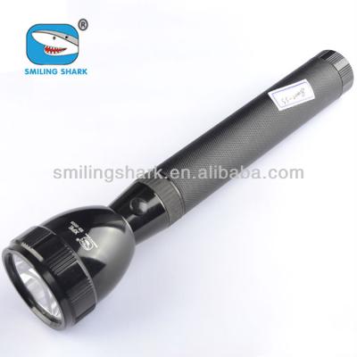 China Lengthened Power Camping Flashlight 500 Highlighting Long For Hunting Expedition Caving Torch for sale