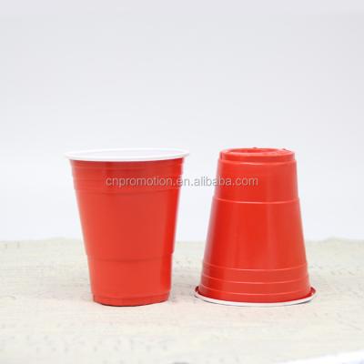 China Viable Disposable Plastic 16 Ounce Party Beer Stink Beer Pong Cups for sale