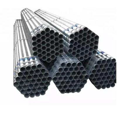 China Liquid Pipe 2022 Popular Poultry Galvanized Steel Round Pipe Galvanized Round Tube 19mm Hot Dip Galvanized Steel Pipe for sale