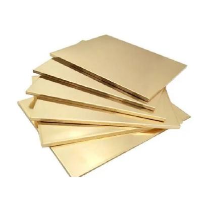 China Competitive Price High Quality Brass Sheet 2mm Brass Sheet 6mm Copper Sheet 3mm for sale