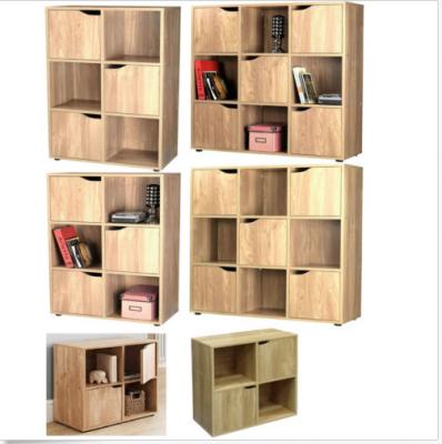 China Easy Assemble 2016 Wooden Revolving Book Rack Display MDF Wooden Revolving Bookcase for sale