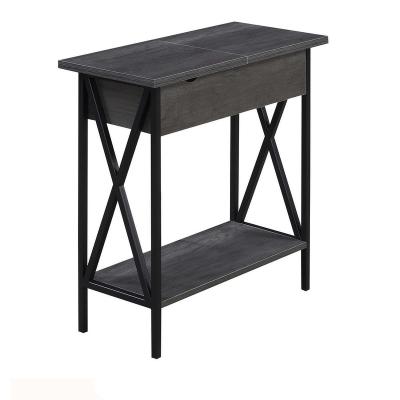 China K/D Flip Top End Table with Charging Station for sale