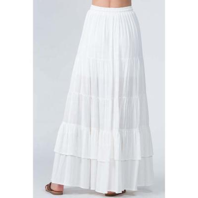 China Casual Breathable Ladies On Vacation A Full Skirt for sale