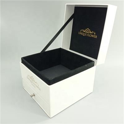 China New Design Handmade Eco Friendly Gift Paper Boxes For Christmas Gift Packaging With Drawer for sale