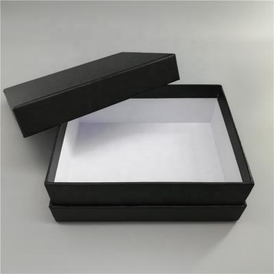 China Hot Selling Custom Gift Boxes For Clothes, Festival Gift Box Packaging, Black Cardboard Paper Gift Box for sale