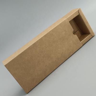 China Luxury Recycled Materials Sliding Open Cardboard Paper Packaging Gift Macaroon Drawer Boxes for sale