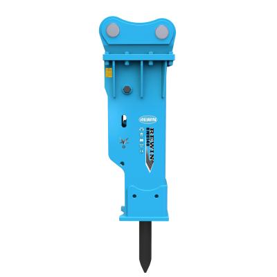 China Construction Works REWIN RWB40 High Quality Box Shaped Hydraulic Rock Breaker 40mm For 0.8-2.5 Ton SB10 Excavator for sale