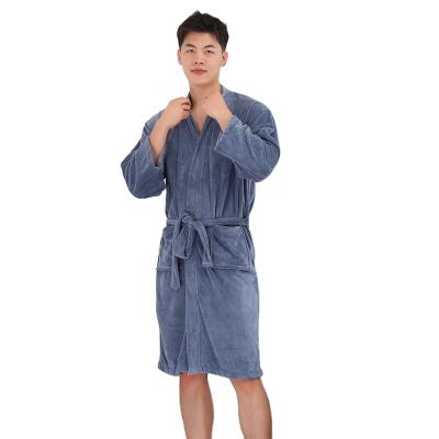 China Ultra-thin QUICK DRY fiber bathrobe can use water massage towel SPA salon bathrobe towel long robe for sale