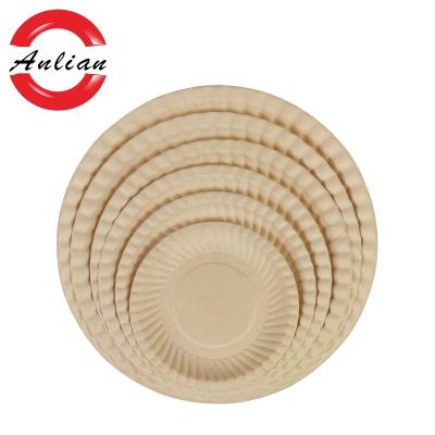 China Disposable Recycled Disposable Sugarcane Bagasse Pulp Food Plate Making By Automatic Machine for sale